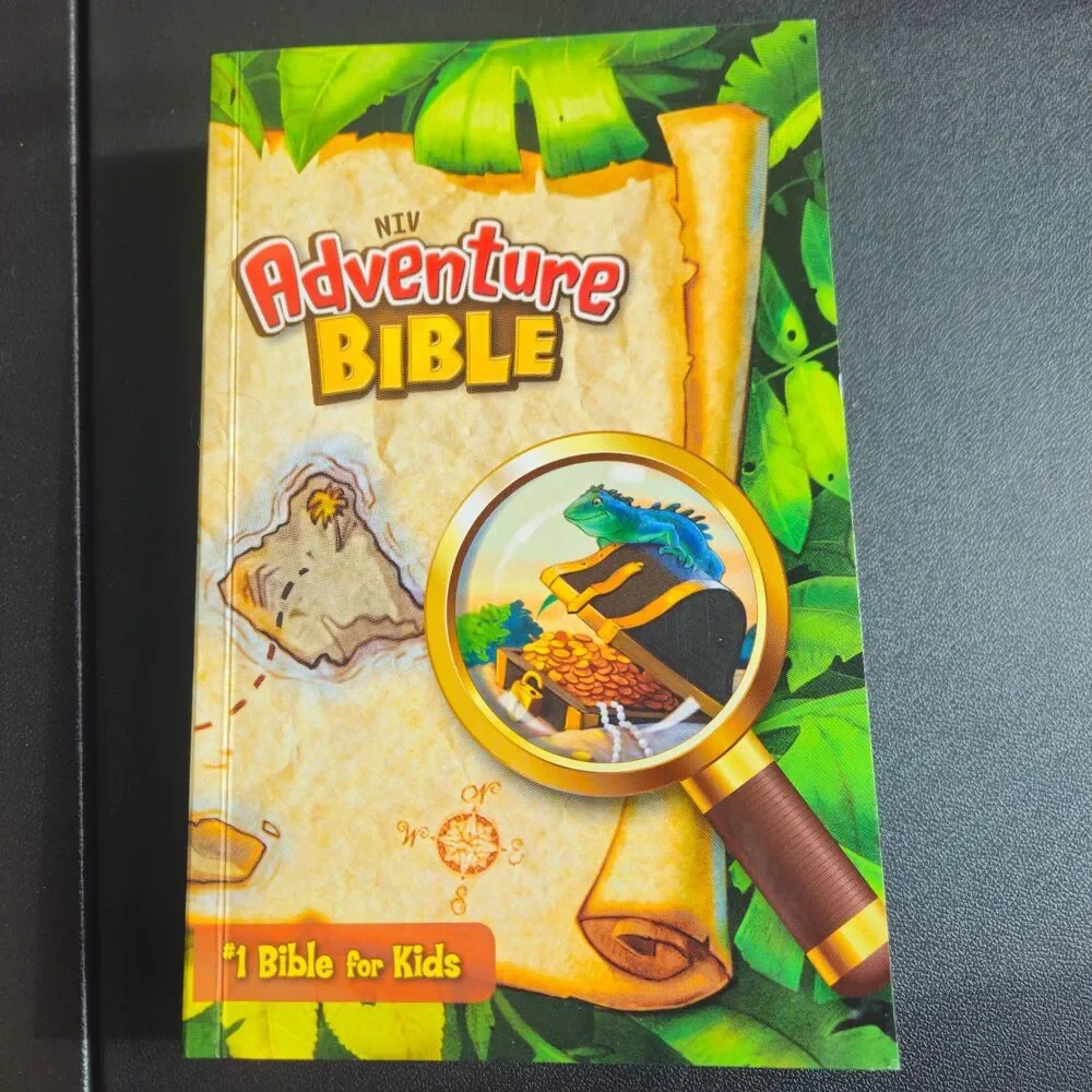 New NIV Adventure Kids Bible Paperback Full Color Church Zonderkidz Easy To Read